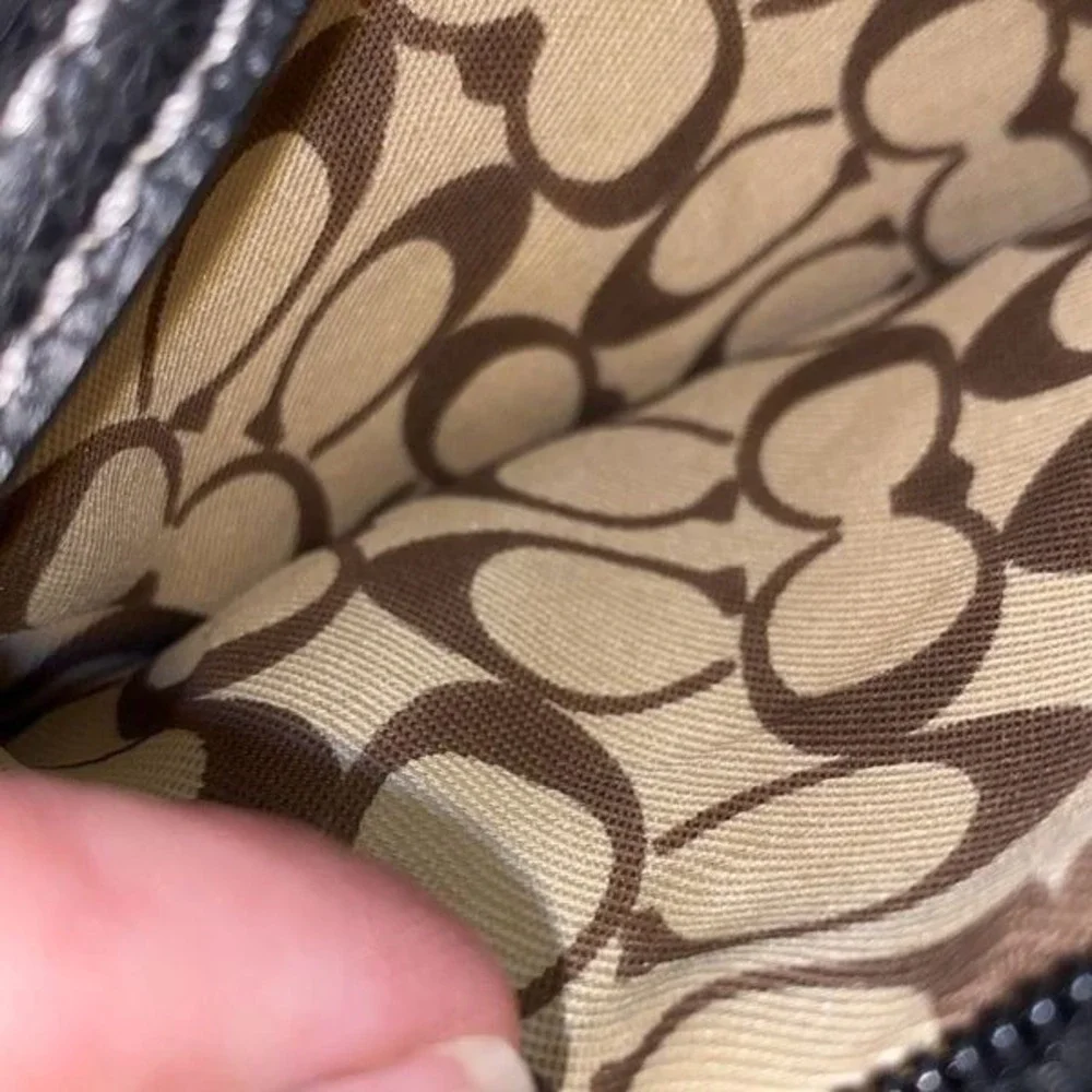 Coach Women's‎ Multicolor Detachable Strap Monogram Wristlet
